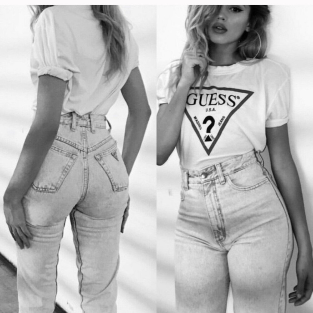 Vintage Guess Ribcage Jeans